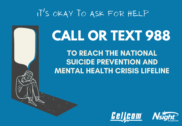 988 Short-Dial for National Suicide Prevention Lifeline Available Nationwide July 16