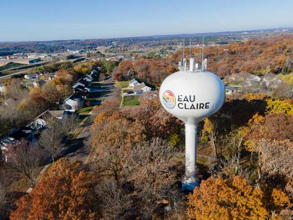 Eau Claire water tower